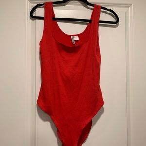 Red Bodysuit - never worn